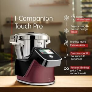 Moulinex i-Companion Touch Pro
Robot cuisson vapeur