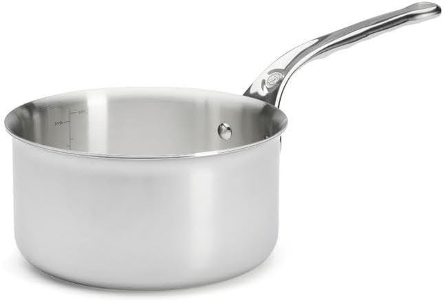 Casserole inox sans téflon De Buyer Affinity multicouche professionnelle