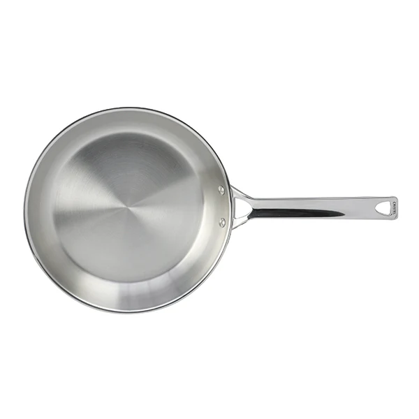 poêle inox sans téflon Cristel Mutine 24 cm fabrication française inox 18/10