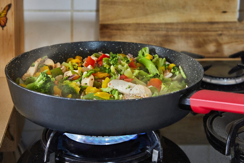 poêle sans téflon en pierre alternative au téflon