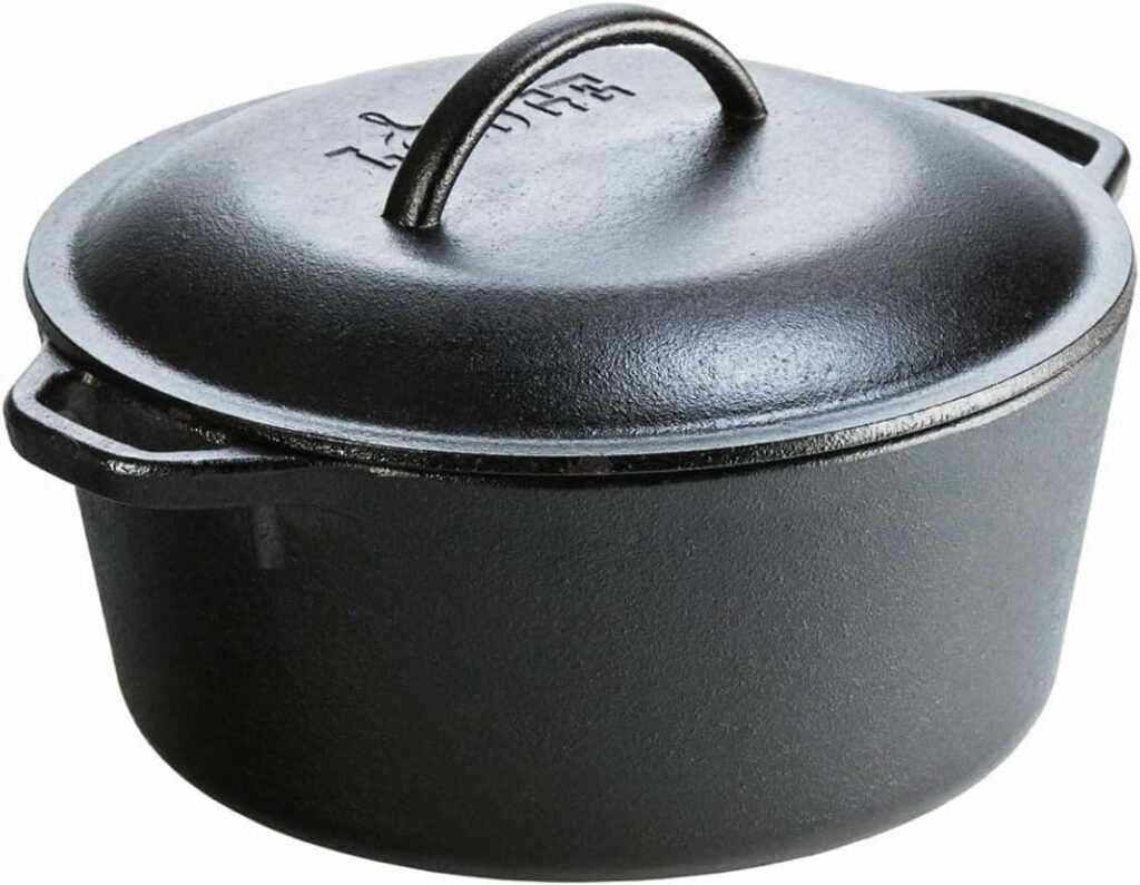 Lodge – Cocotte en fonte naturelle 4,7 litres – Tous feux – Made in USA
