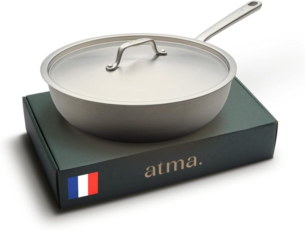 wok inox 28 cm atma